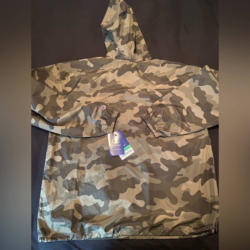 Champion packable jacket.